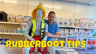 TIPS VOOR JE RUBBERBOOT  MET DE BOTEN DOKTER [upl. by Ott]