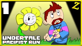 WELCOME TO THE UNDERGROUND  Undertale  Pacifist Run Part 1 [upl. by Orodisi]