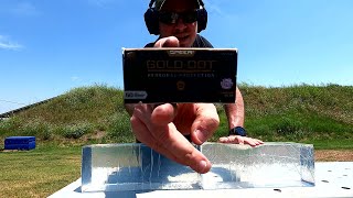 Speer Gold Dot 57x28mm vs FN SS197SR Ballistic Test [upl. by Aivle730]