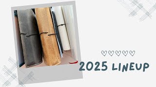 2025 PlannerJournal Lineup [upl. by Nemaj704]