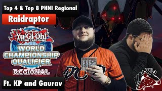 YuGiOh Top 4 and Top 8 PHNI Regional Raidraptor Deck Profile Ft KP and Gaurav [upl. by Nylanaj]