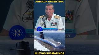 🇦🇷 Los nuevos submarinos Argentinos podrían fabricarse en el País Jefe del ARA Carlos Allievi ⚓️ [upl. by Dewitt]