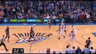 LEGENDARY THROWBACK Final Minute Of Warriors vs Thunder Steph Curry INSANE Game Winner  2016 [upl. by Delahk]