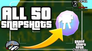 GTA San Andreas  All 50 Snapshots Locations Guide [upl. by Vladimir]