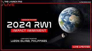 LIVE Asteroid 2024 RW1 Impact Tracker [upl. by Eidassac329]