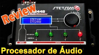 Processador Stetsom STX 2448 Passo a Passo  Regulagem e Review [upl. by Augy]