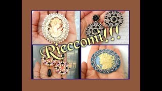 Rieccomi qui con un nuovo Video Creazioni by BURZY  handmade bijoux cammeo [upl. by Parrish]