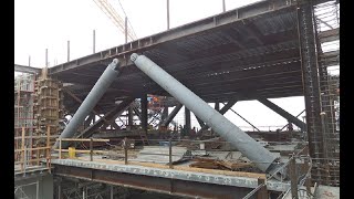 Steel structure  wind ampearthquake bracing المنشات المعدنية [upl. by Davide]