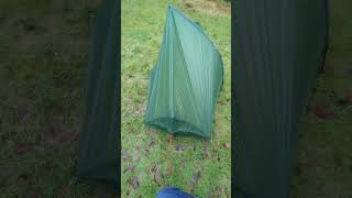 Vaude Lizard GUL 1p Tent  STORM JOCELYN Wind and Rain Test Coming Up camping hiking wildcamping [upl. by Arlan]