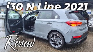 New Hyundai i30 N Line Hatchback 2021 Review Interior Exterior [upl. by Parks]