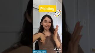 Hobbies in American Sign Language ASL [upl. by Nahsez631]