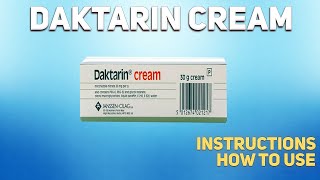 Daktarin cream how to use Mechanism of action Uses Dosage Side Effects [upl. by Marchelle196]