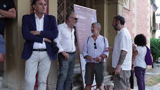 La Mostra quotMastroianni 100quot a Villa Zerbi inaugura il Reggio Film Fest [upl. by Glennie]