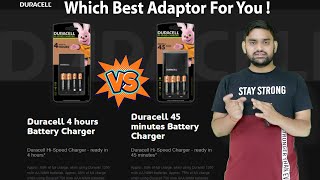 Duracell Battery Charger  45 minutes  4 Hours  What Difference of Duracell Cell Battery Charger [upl. by Retnyw]