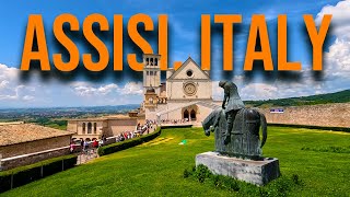 Assisi Italy Walking Tour amp Basilica of Saint Francis [upl. by Eyahs441]