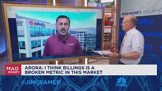 Billings is a broken metric in this market says Palo Alto Networks CEO Nikesh Arora [upl. by Acilejna698]