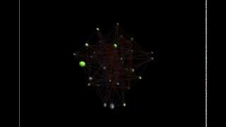 3D Hopfield network visualisation [upl. by Dunstan]