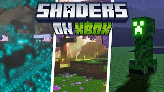 How to Install Minecraft Bedrock Shaders on Xbox Consoles Tutorial [upl. by Cesar752]