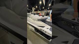 2024 SeaDoo GTX 300 Limited walkaround at Reveal NEW WHITE PEARL seadoo seadoogtx jetski [upl. by Sheryle]