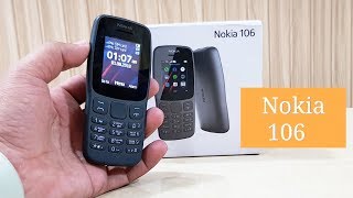 Nokia106 Unboxing amp First impression [upl. by Platon]