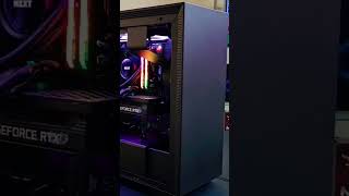 NZXT H710i Build with RTX 3080 and i7 by 2 FAR ROBOTICS shorts pcbuild gamingpc 2fr [upl. by Annaerda]