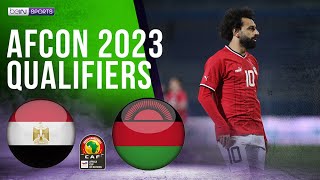 Egypt vs Malawi  AFCON 2023 QUALIFIERS HIGHLIGHTS  03242023  beIN SPORTS USA [upl. by Idnod]