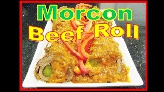 Beef Roll  Beef Morcon  Liz Kreate [upl. by Biddy]