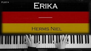 Erika  Herms Niel piano cover [upl. by Scuram]