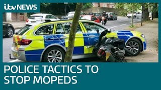 Police reveal tactic to stop moped crime  ITV News [upl. by Odnanref]