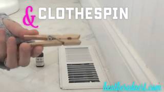 10 second all natural DIY Air Freshener with a clothespin [upl. by Tan485]