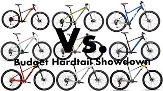 The Ultimate 2021 Budget Mountain Bike Hardtail Showdown [upl. by Ynitsed]