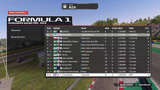 F1 24F1 LiganRealistic PerformanceS5 R7Ungerns GP100 [upl. by Jolie]