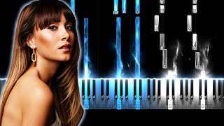 Aitana Nicki Nicole  Formentera karaoke piano instrumental cover letra [upl. by Roper639]