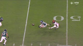 One and Done Blankenship picks off the Daniels pass on first down [upl. by Ahsuatan]