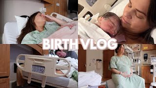 LABOR AND DELIVERY VLOG OF OUR THIRD BABY GIRL 2024 RAW AND REAL INDUCTION POSITIVE EXPERIENCE [upl. by Thedric]