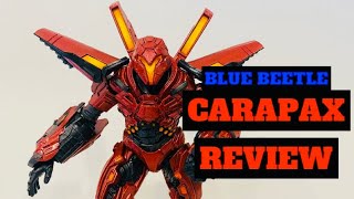 DC Multiverse Collection  Carapax Mega Figure Review Blue Beetle movie [upl. by Conant]