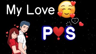 Best P and S love whatsapp status  PS status [upl. by Tolkan846]