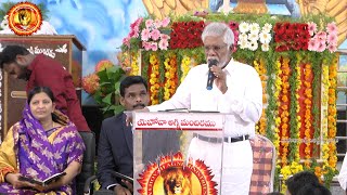 Ps  M VEDANAYAKAM garu MESSAGE at YEHOVAH AGNI MINISTRIES 7 th ANNIVERSARY KHAMMAM [upl. by Zoes]