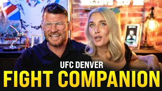 UFC DENVER FIGHT COMPANION with BISPING WATCH PARTY  REACTION [upl. by Yaresed103]