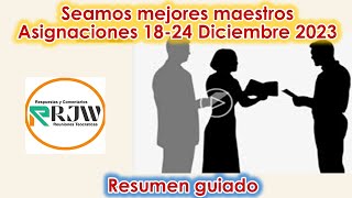 REUNION Entre Semana 1824 Diciembre 2023 México Vida y Ministerio Cristianos de esta Semana [upl. by Eenehs253]