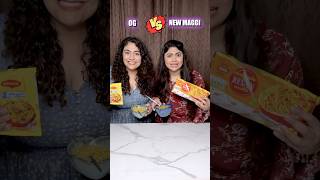 OG vs NEW Maggi Which one will win foodchallenge maggi thakursisters [upl. by Sedda]