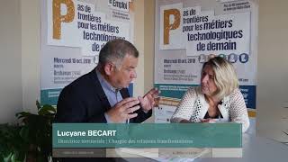 Interview Forum emploi 2018 Lucyane BECART [upl. by Ycinuq753]