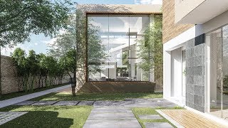 Lumion 85 Render House Garden [upl. by Younger]