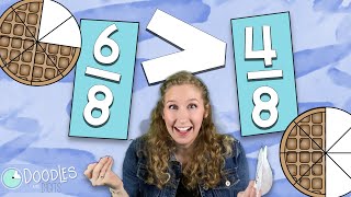 Comparing Fractions for Kids  Easy Math Lessons [upl. by Koslo190]