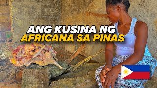 PAGLULUTO NG AFRICANA SA KANYANG BAGONG BAHAY [upl. by Una]