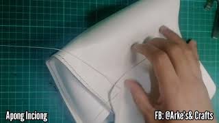 Beginners Way of Saddle Stitching [upl. by Assiren]