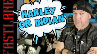 INDIAN VS HARLEY DAVIDSON Why I bought an Indian Instead of a Harley Part 2 [upl. by Crary665]