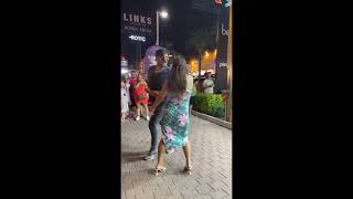 CRAZY TURKISH ICE CREAM MAN WITH CUTE GIRL DANCE [upl. by Oicaro]