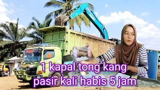 1 KAPAL TONG KANG PASIR KALI HABIS 5 JAM [upl. by Stimson]