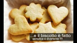 ricetta biscotti fatti in casa semplice e veloce frollini [upl. by Wivina]